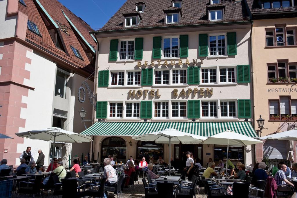 Hotel Rappen Am Muensterplatz Freiburg im Breisgau Exteriör bild