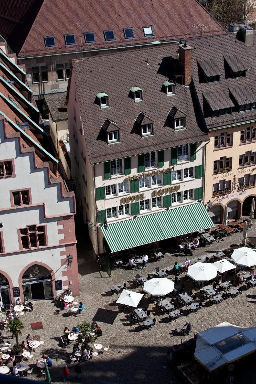 Hotel Rappen Am Muensterplatz Freiburg im Breisgau Exteriör bild